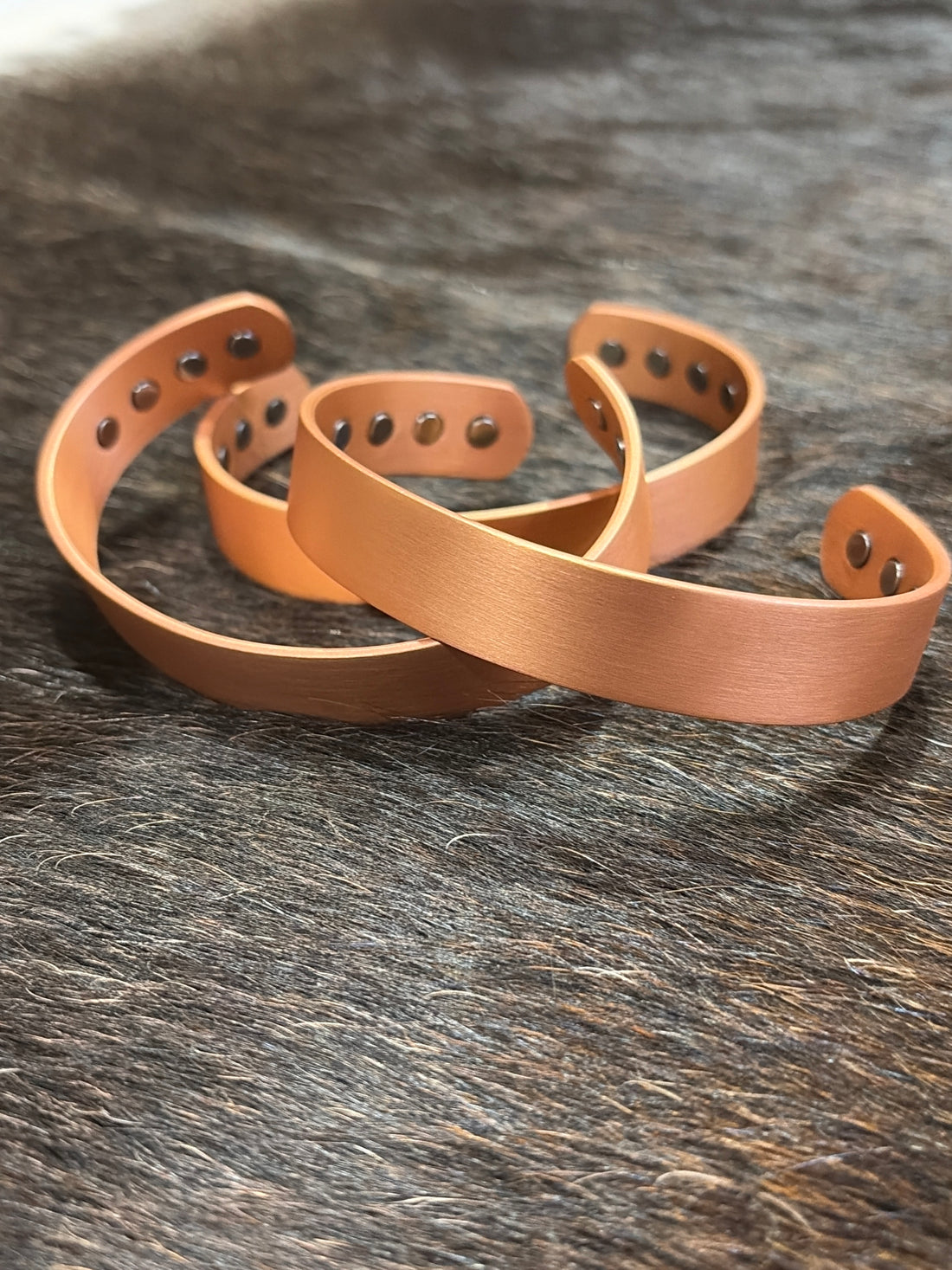 Extra Large Copper Band Plain