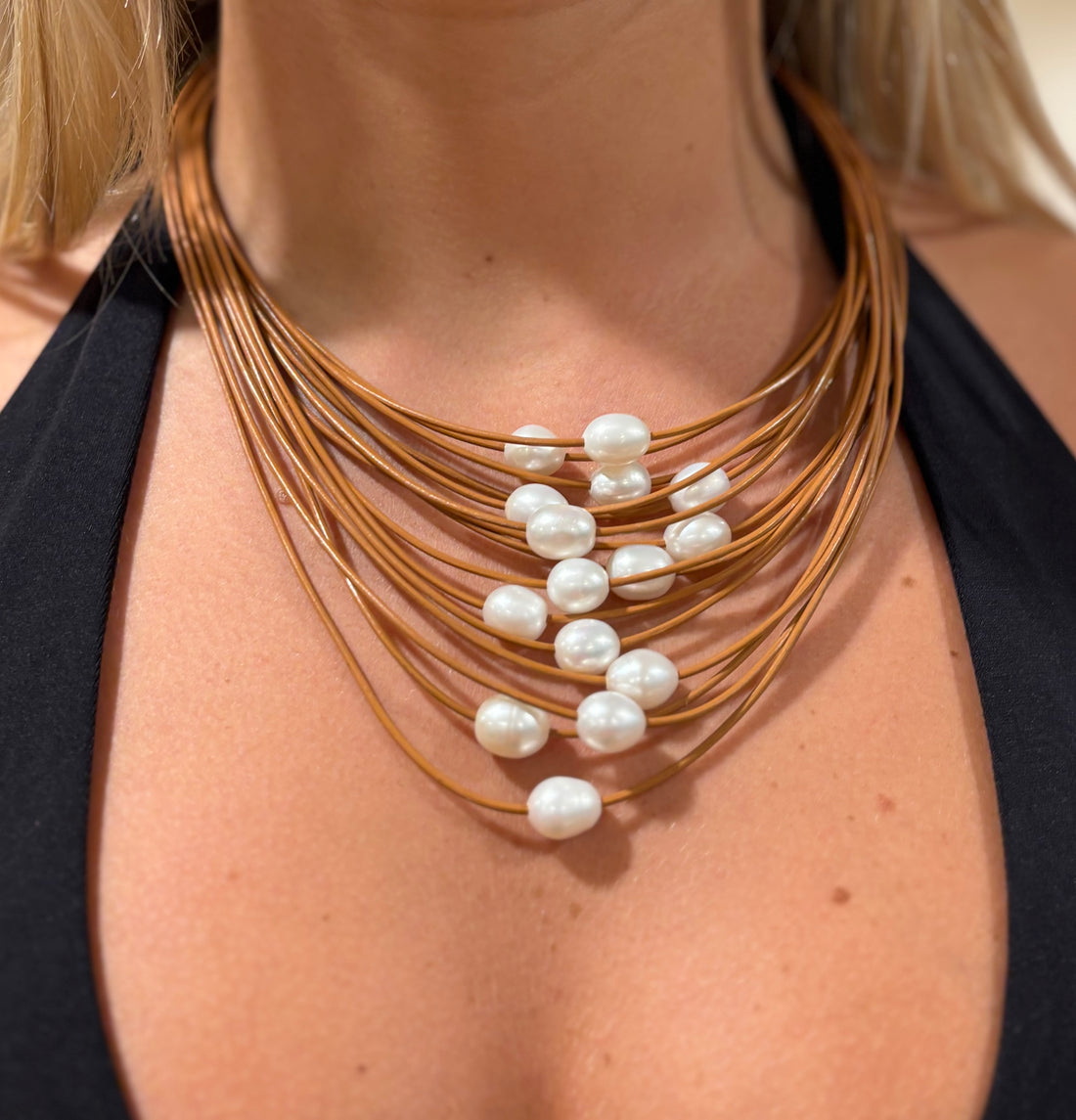 Pearl 15 layers Necklace