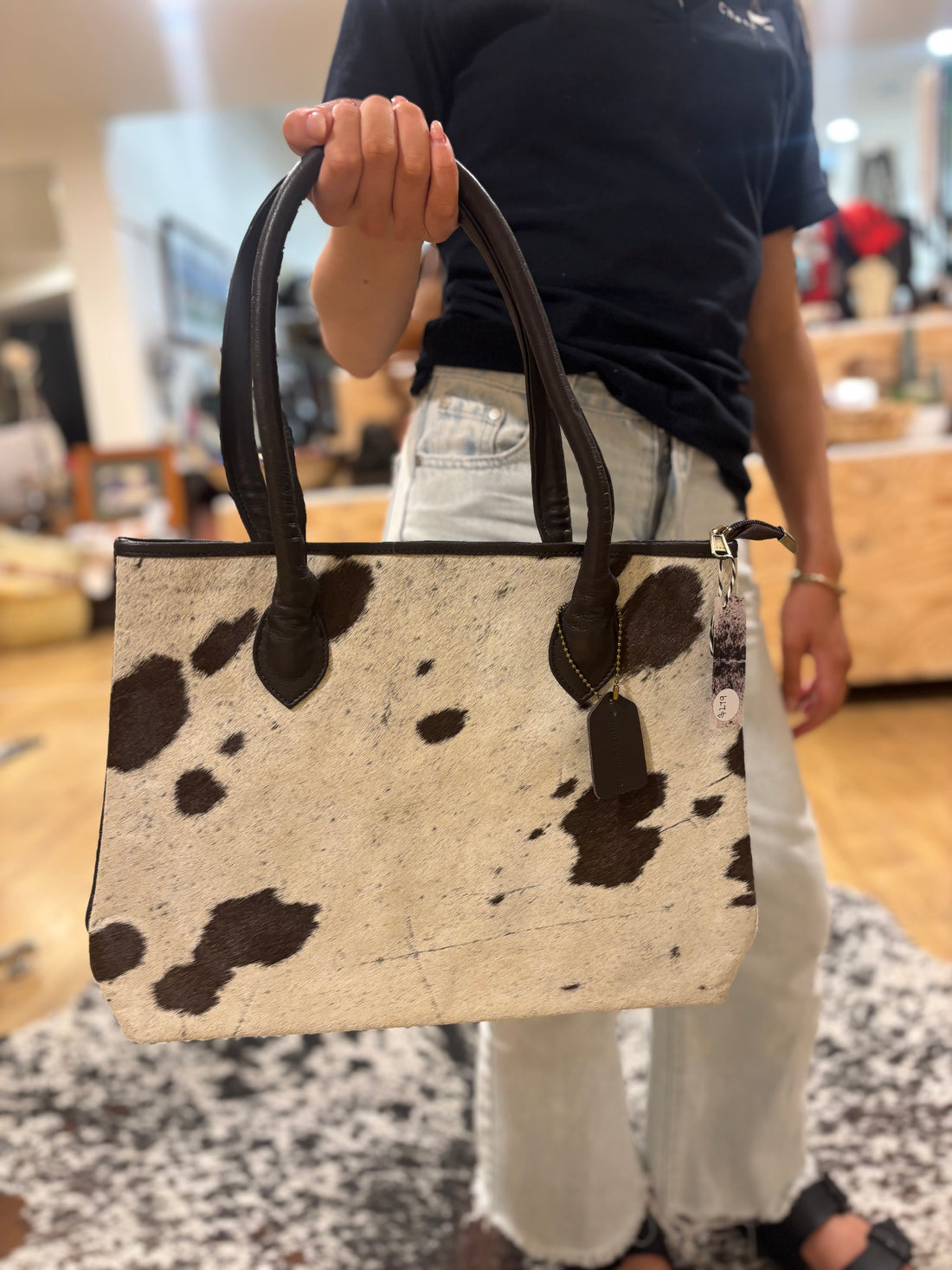 Tilly cowhide handbag