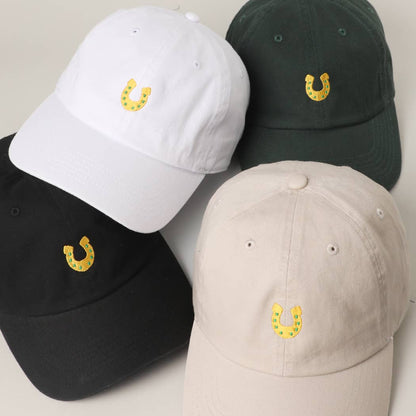 Mini Horseshoe Embroidery Baseball Cap