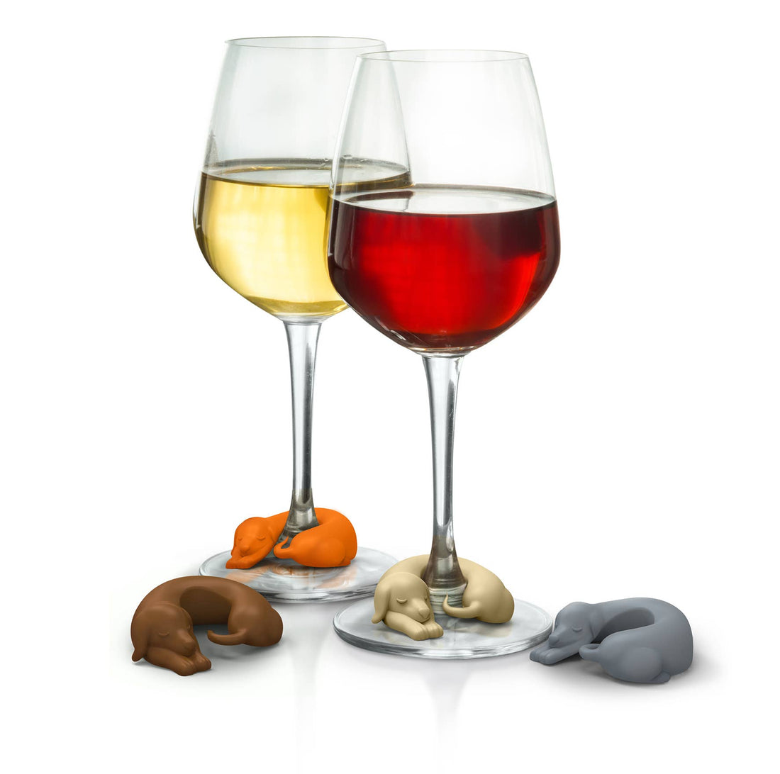 Fred Winer Dogs - 6 Dog Drink Markers