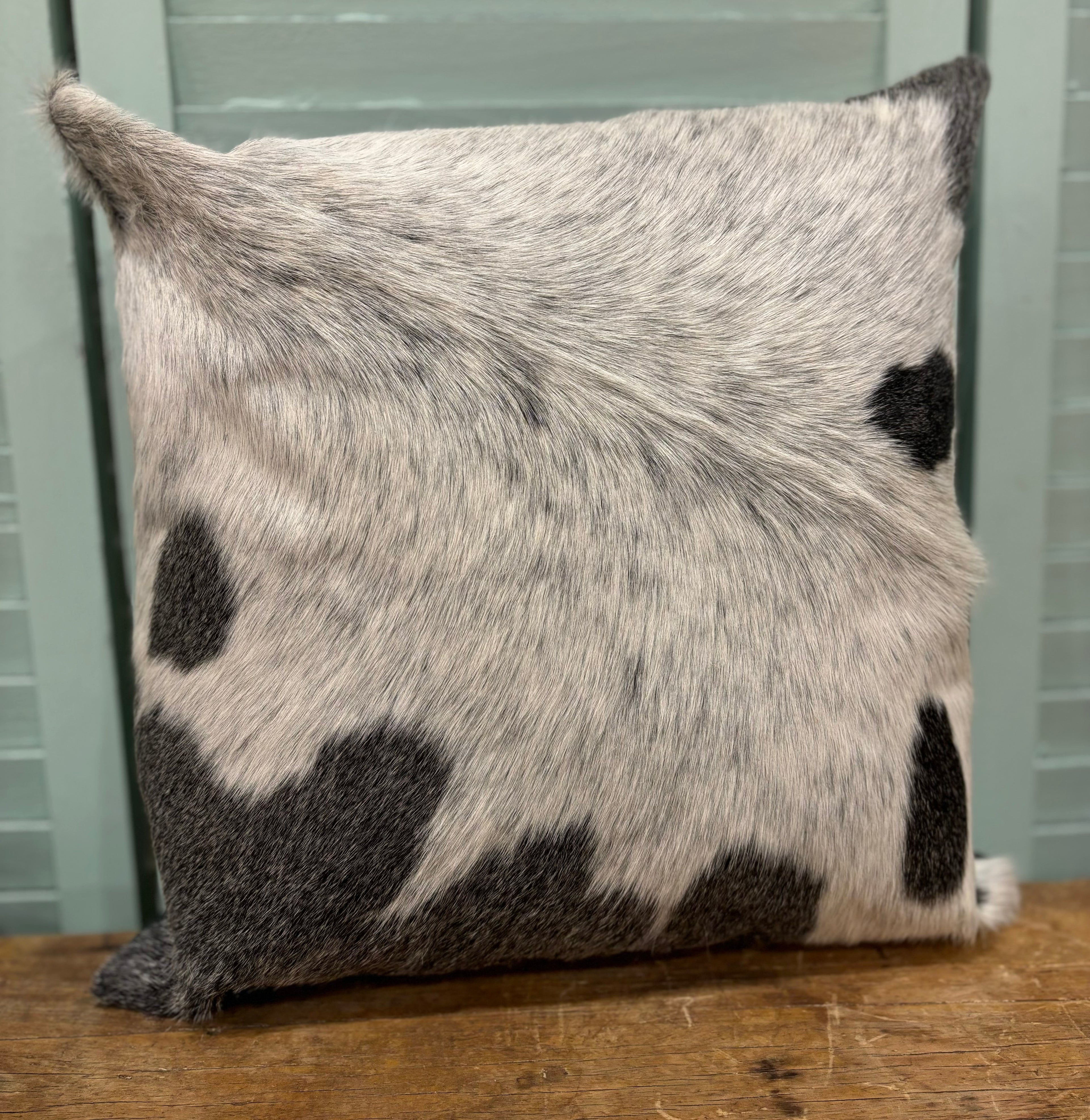 Hide and leather Cushion 