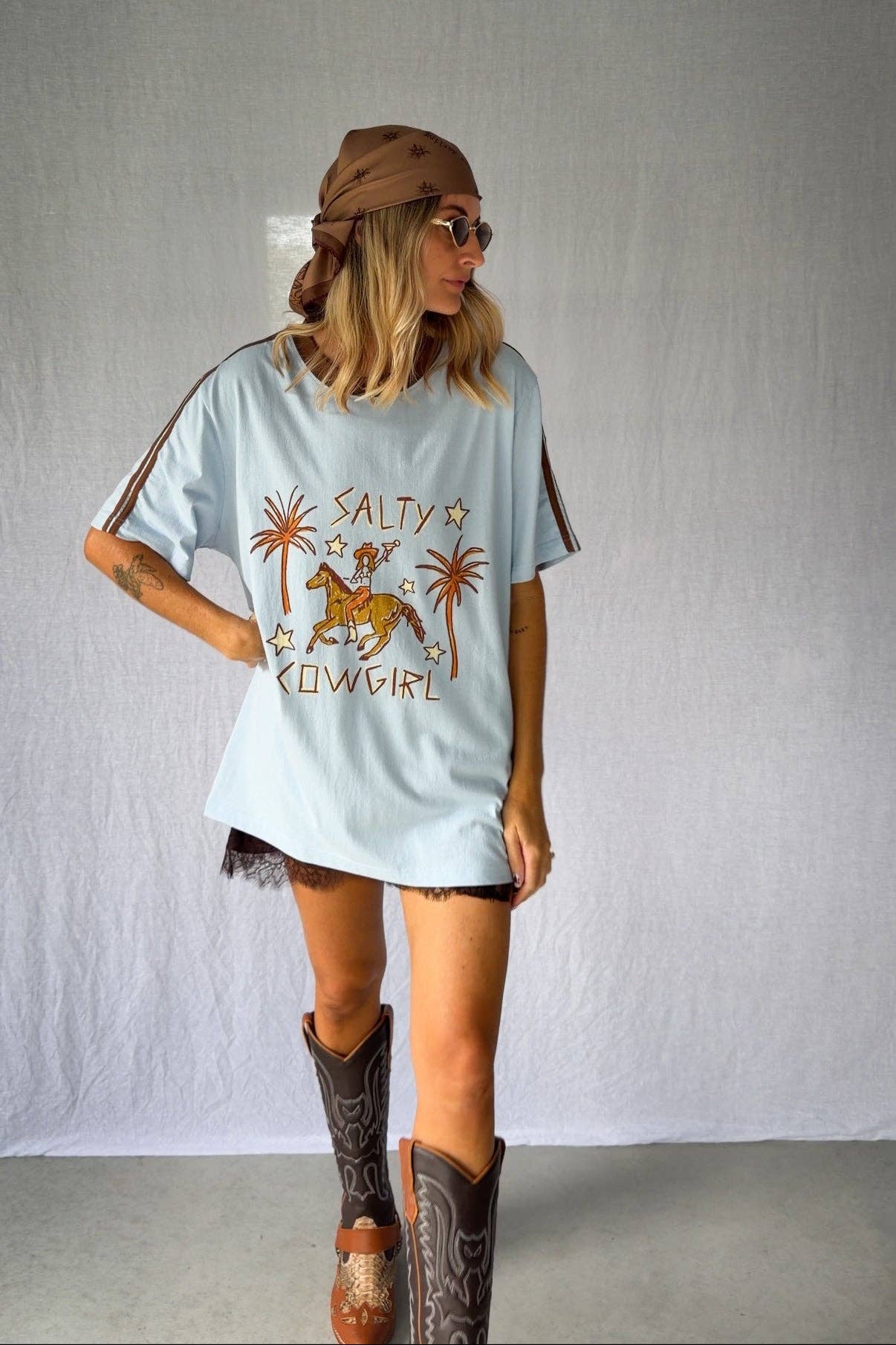 Salty Cowgirl Tee