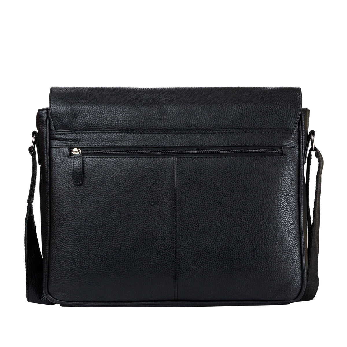 Leather Laptop Bag Berlin - Black GW588BLK