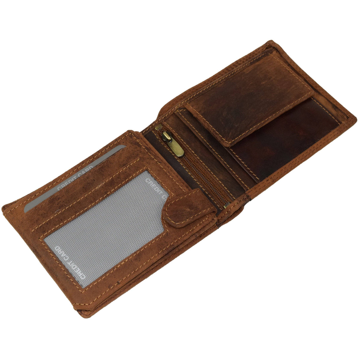Leather Wallet George - Sandal GW2157SAN