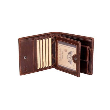 Mason RFID Leather Wallet with coin pocket 