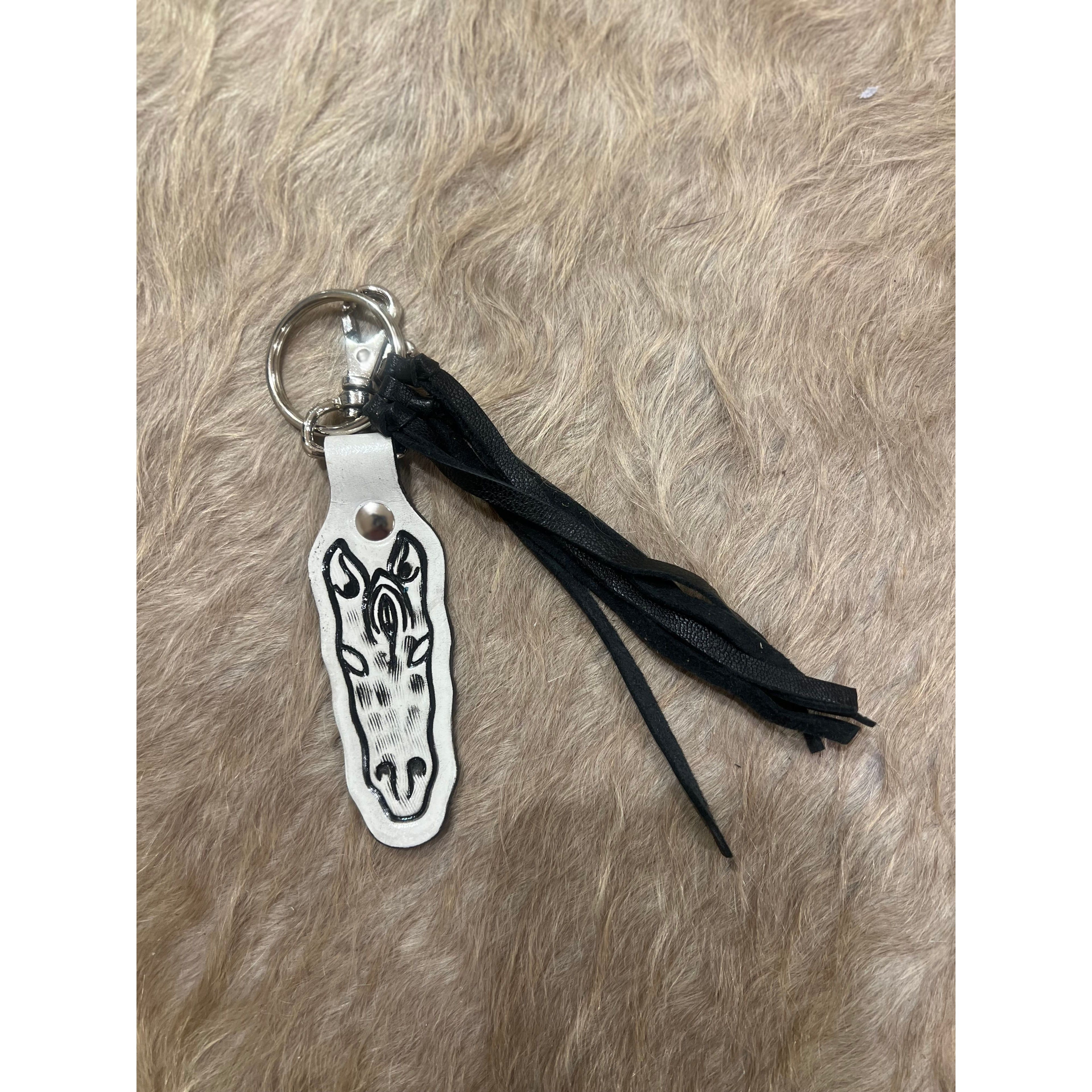 Horse Key Chain leather