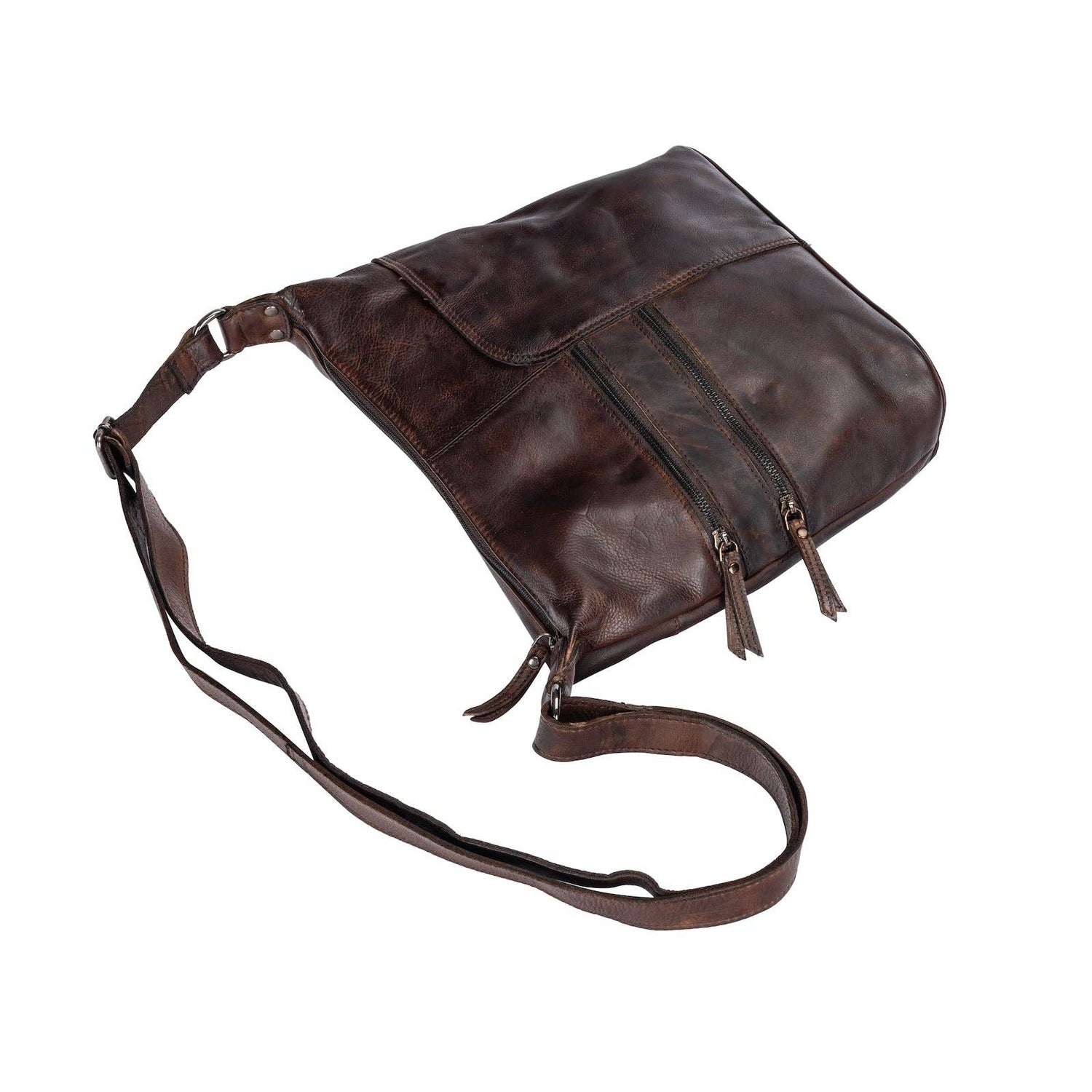 Leather Shoulder bag Bianca Brown GW6847BRN