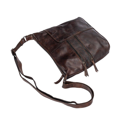 Leather Shoulder bag Bianca Brown GW6847BRN