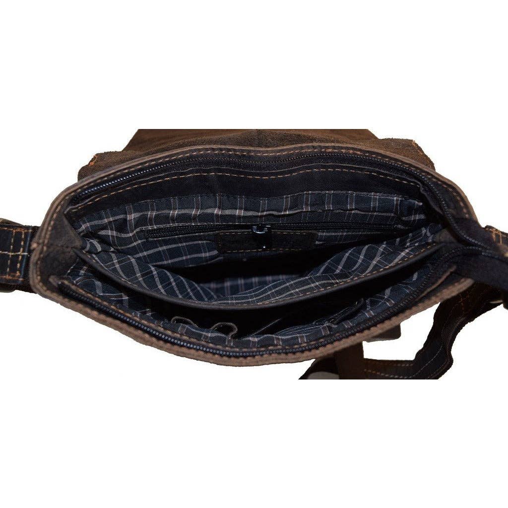 Mini Messenger Henrik - Brown - Unisex GW4955BRN