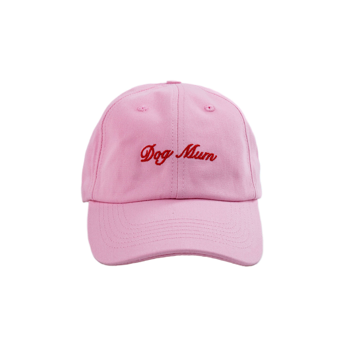 Pink Dog Mum Baseball Cap