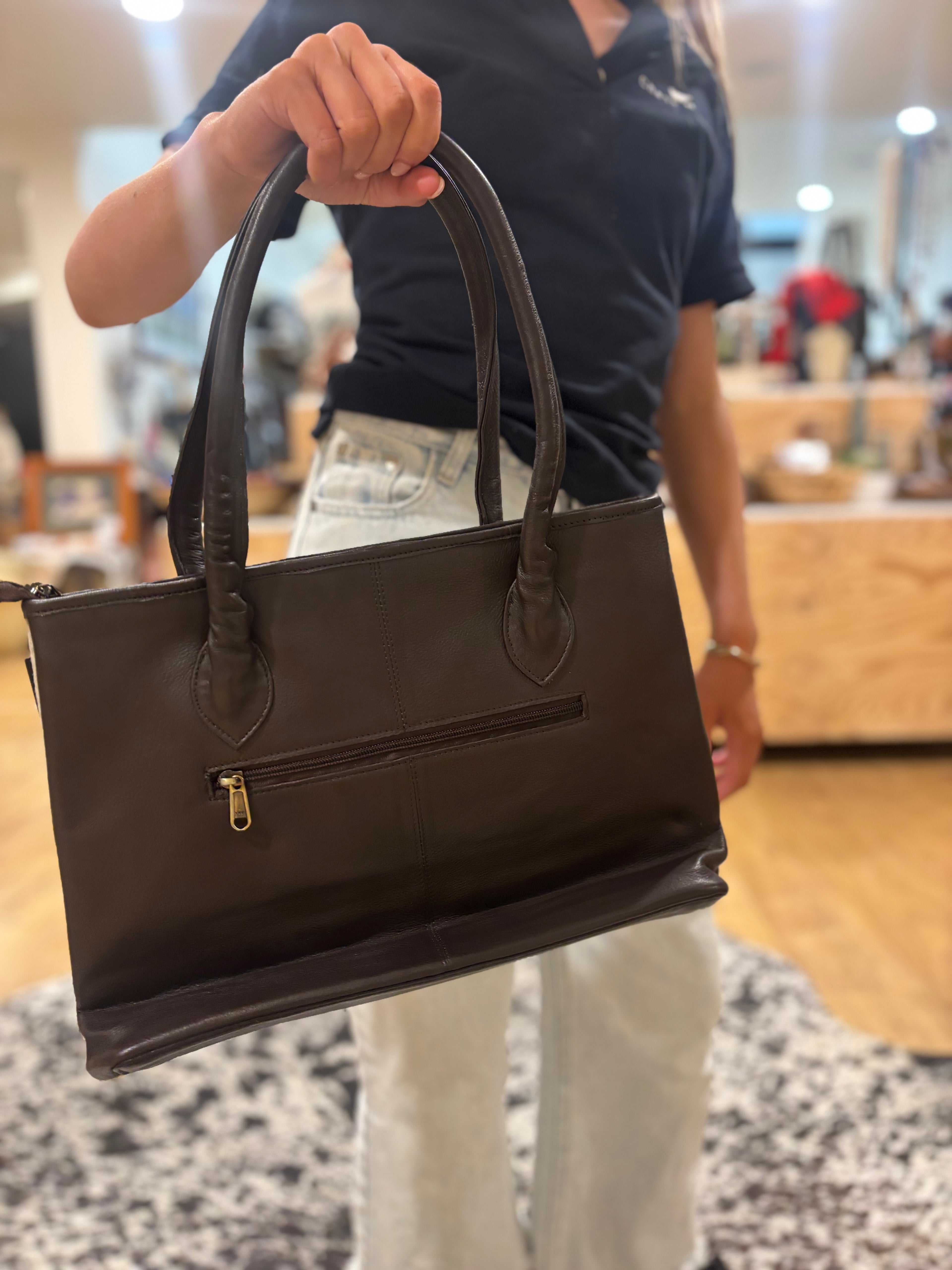 Tilly cowhide handbag 