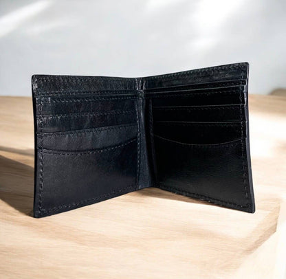 Tooled leather men’s wallet 