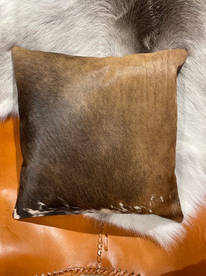 Hide and leather Cushion 