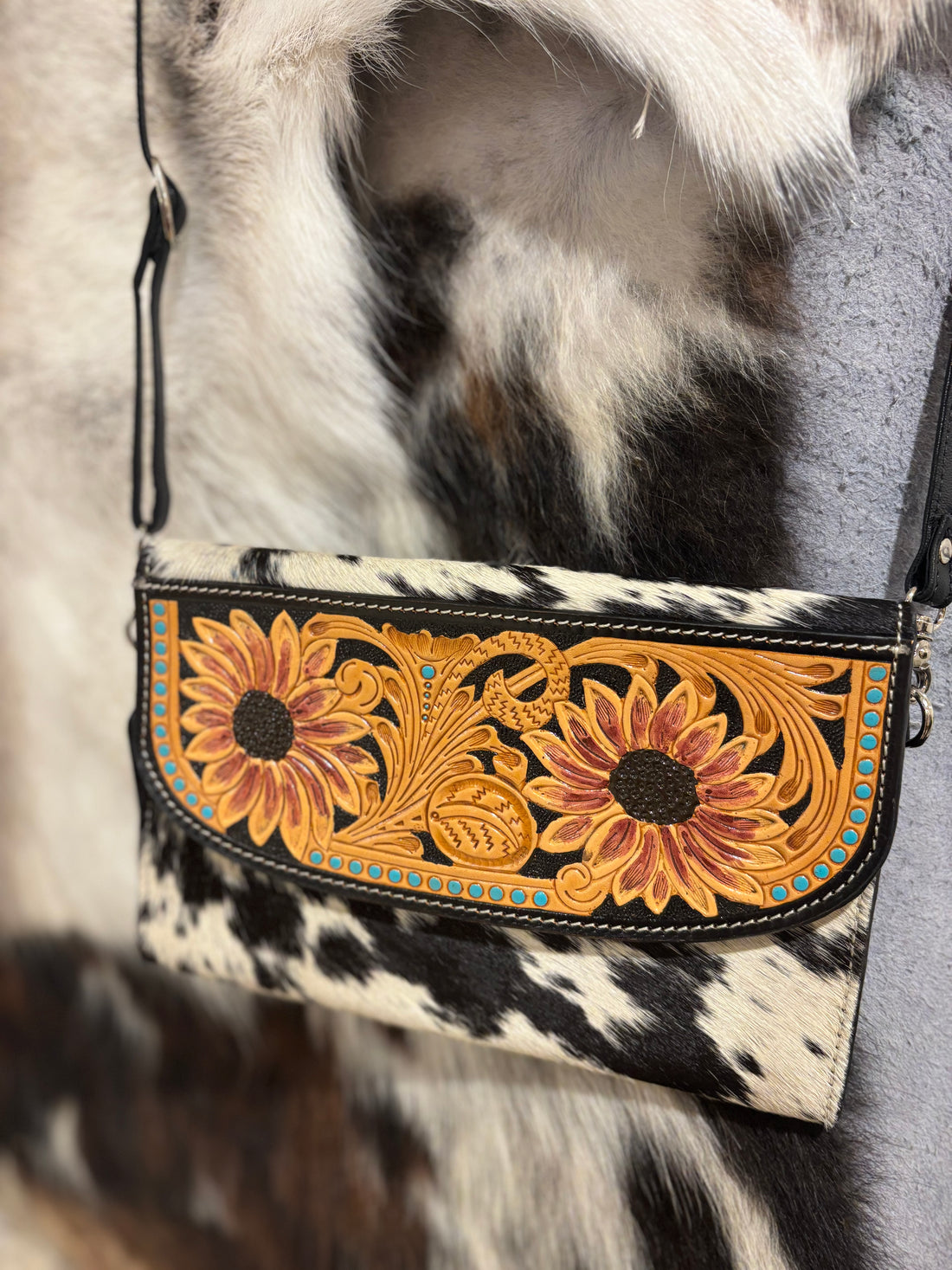 Sunflower Crossbody Bag - AB86
