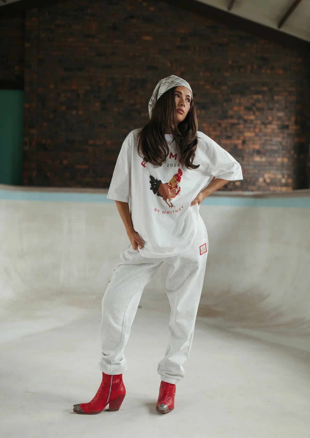 Pre Order BRONC PATCH TRACK PANTS