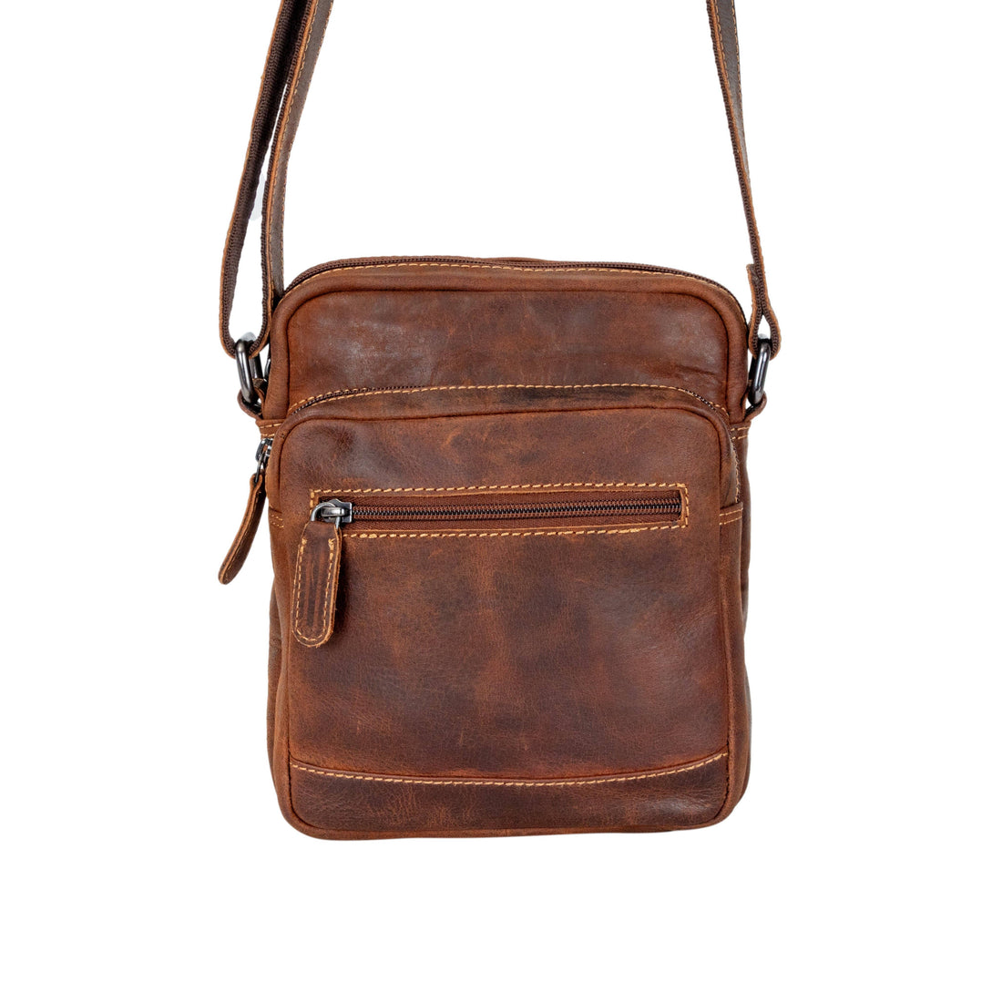 Greenwood Leather Dalton Vintage Messenger Bag