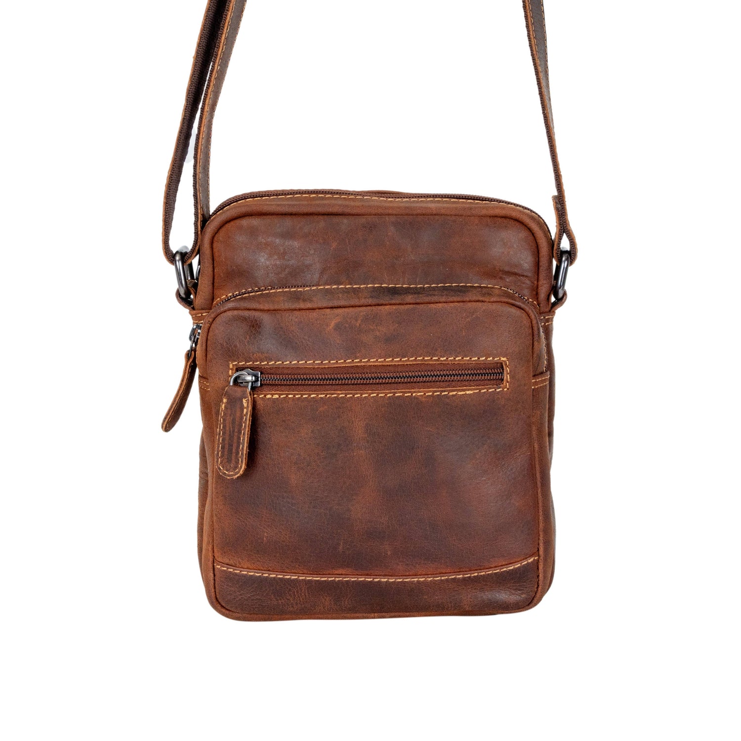 Greenwood Leather Dalton Vintage Messenger Bag