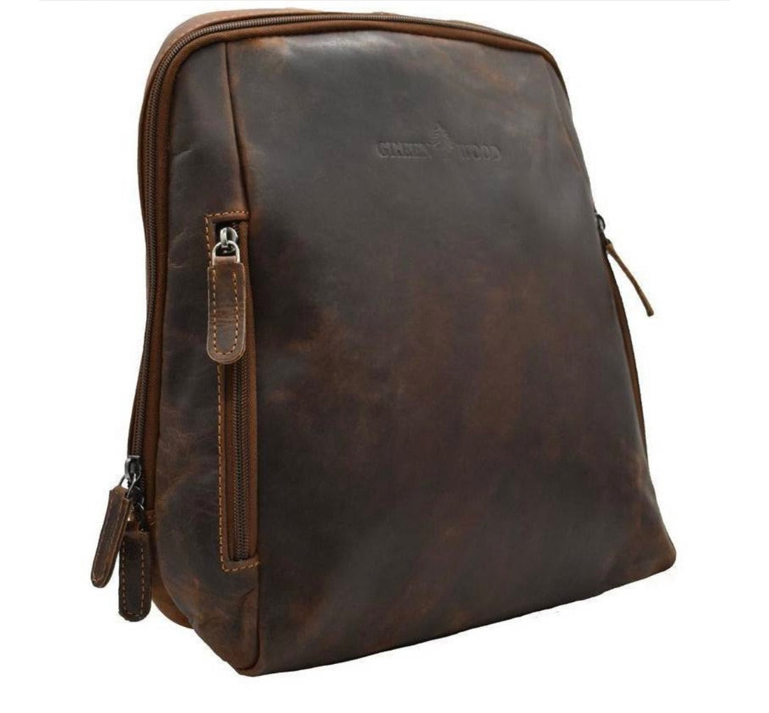 Leather Backpack Sandel 