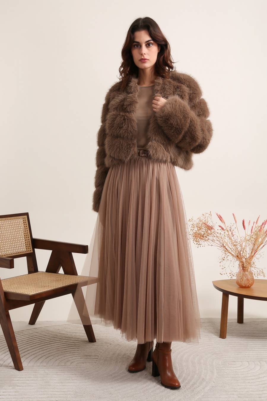 Choklate Paris Faux Fur Jacket