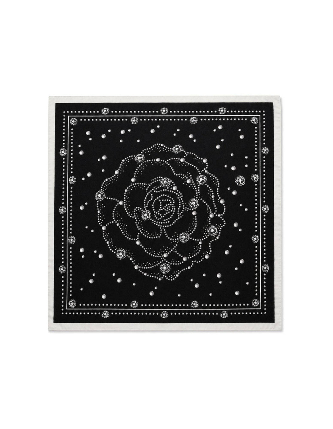 Aster Patterned Head Scarf