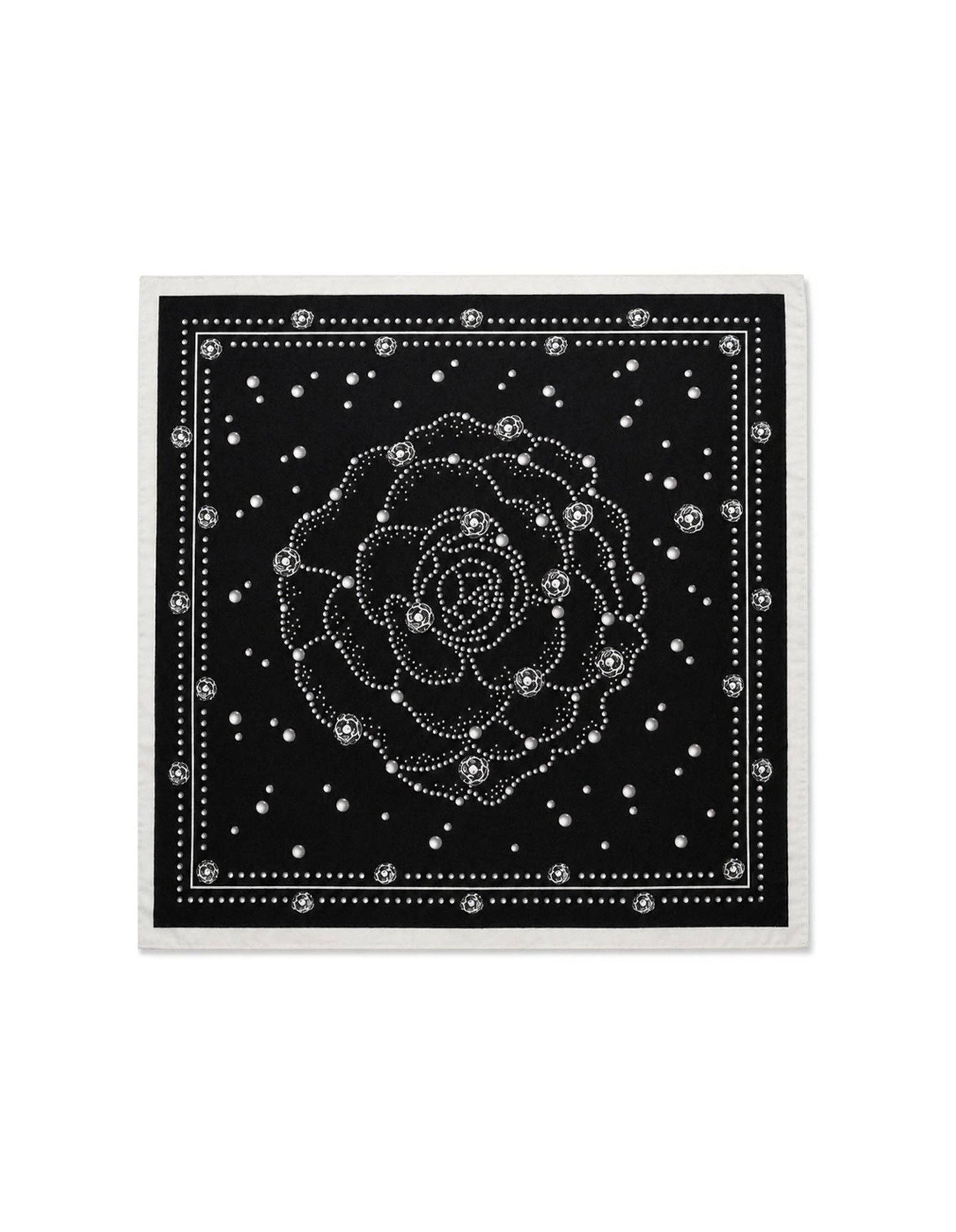 Aster Patterned Head Scarf