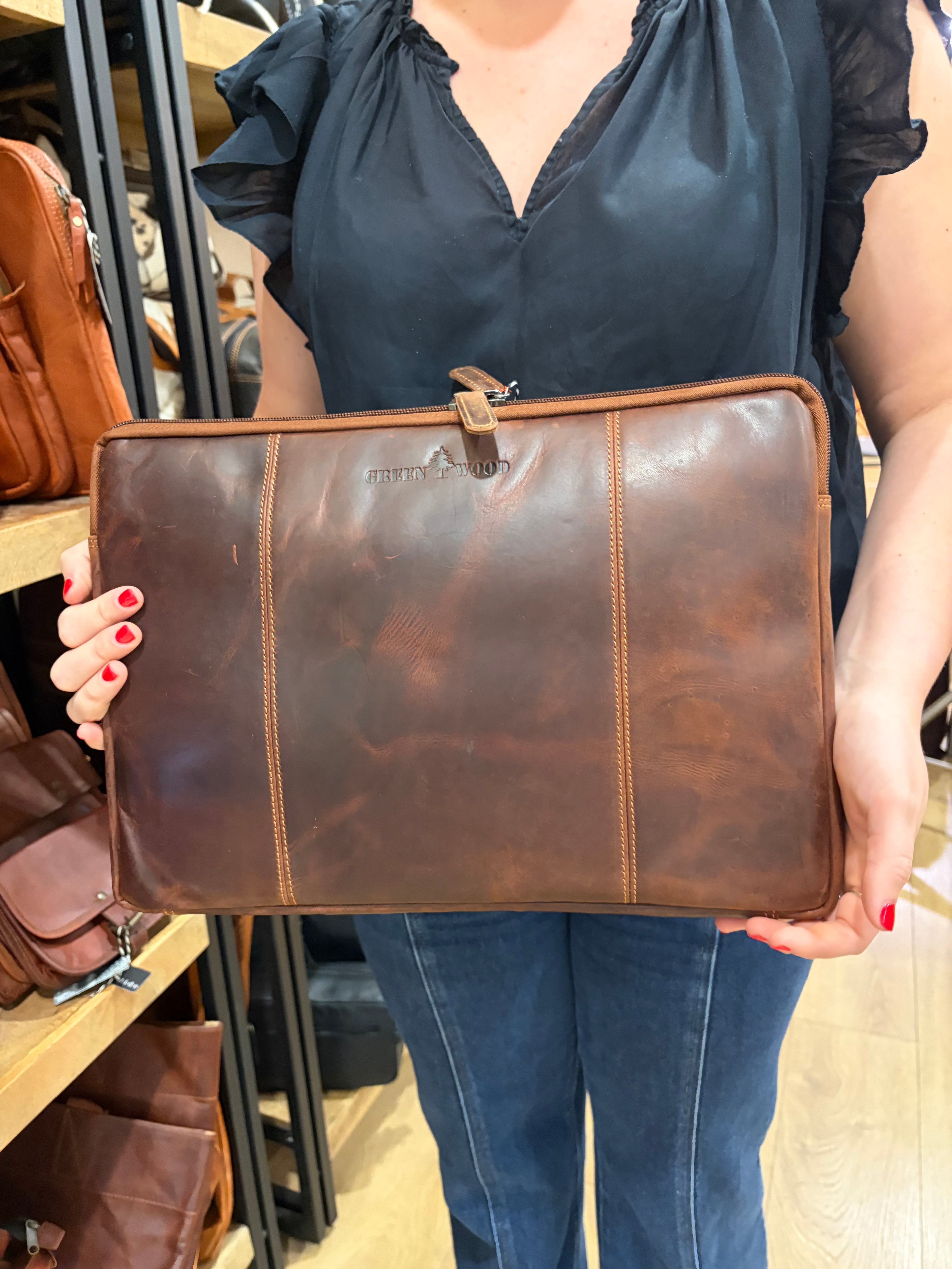 Leather Laptop Case LP02 16”