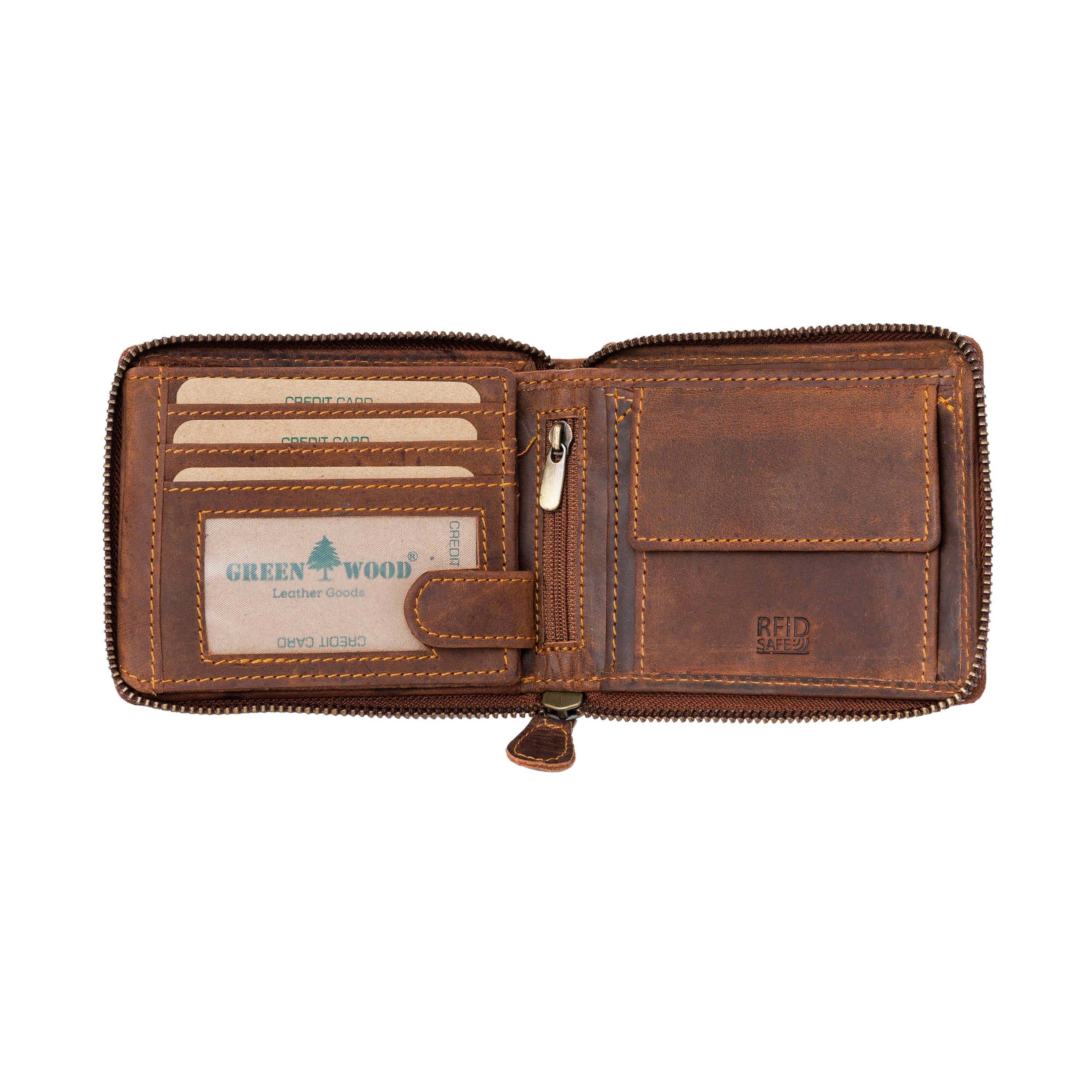 RFID wallet  Zip Around Wallet GW2158SAN 