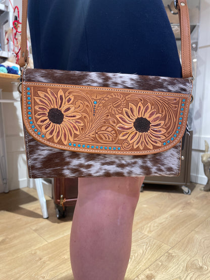 Sunflower Crossbody Bag - AB86