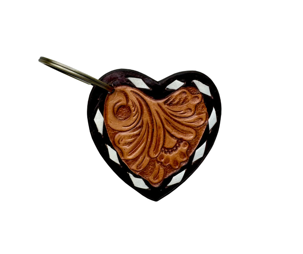 Bootstitch Heart Keyring - CA19