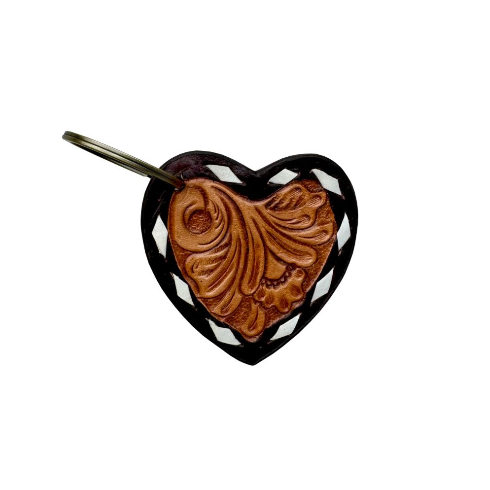 Bootstitch Heart Keyring - CA19
