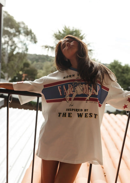 Pre Order BORN IN AUS OVERSIZE Tee