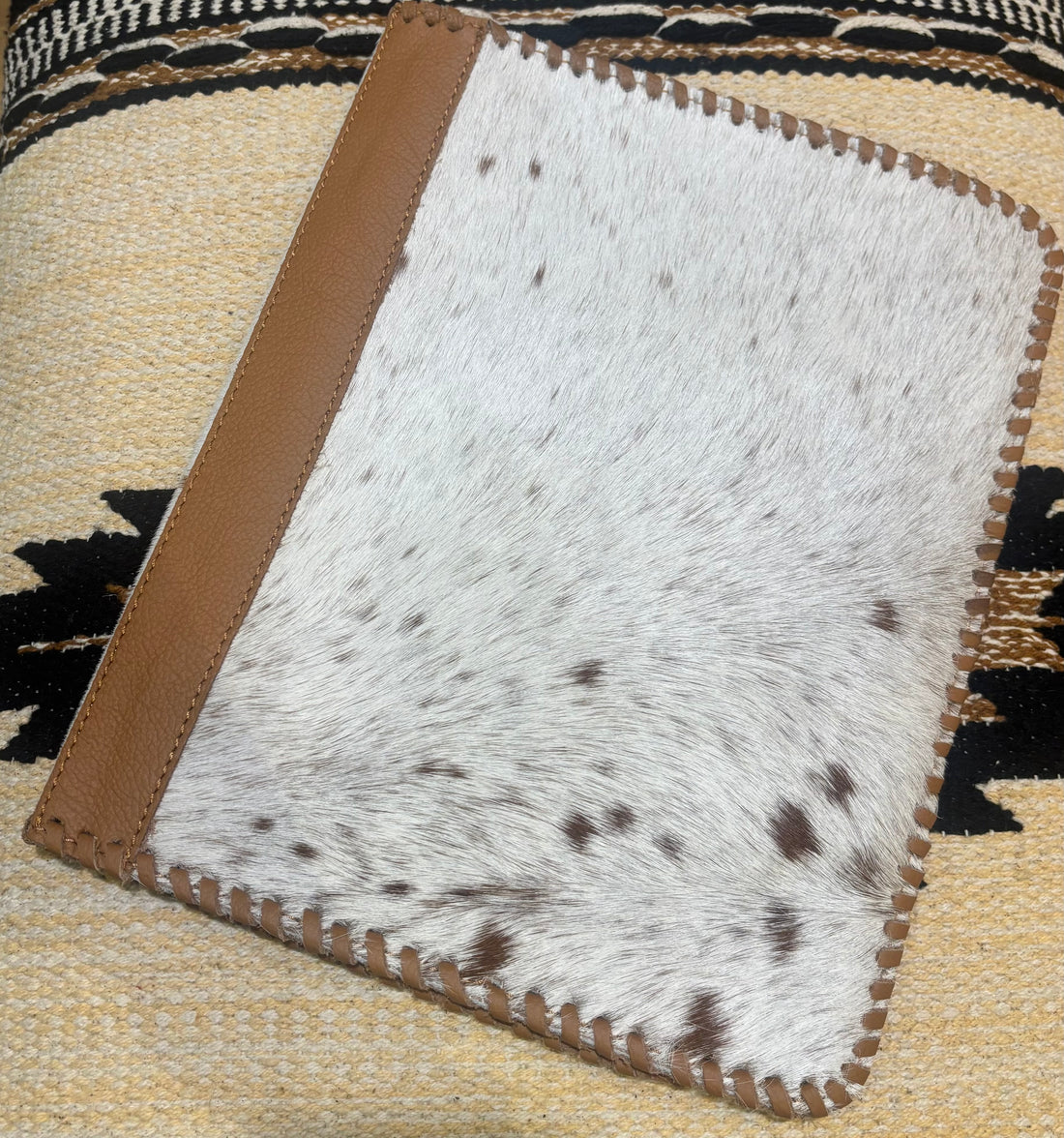 Genuine Cow Hide Book Cover