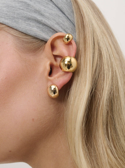 Mini Droplet 18K Gold Plated Earrings