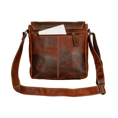 Leather Shoulder Bag Ballarat - Sandel GW112SAN