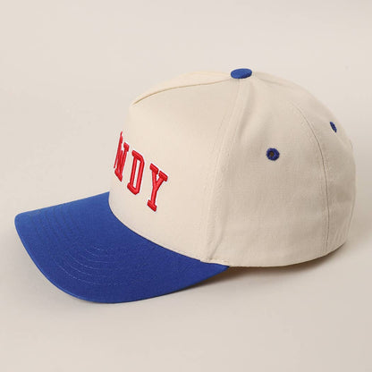 HOWDY 3D Letter Embroidered Two-Tone Trucker Hat