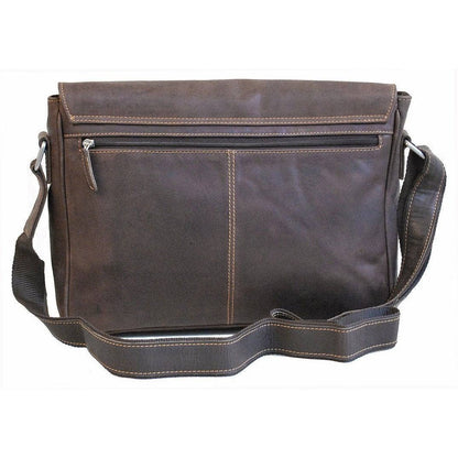 Leather Laptop Bag Berlin - Brown GW588BRN