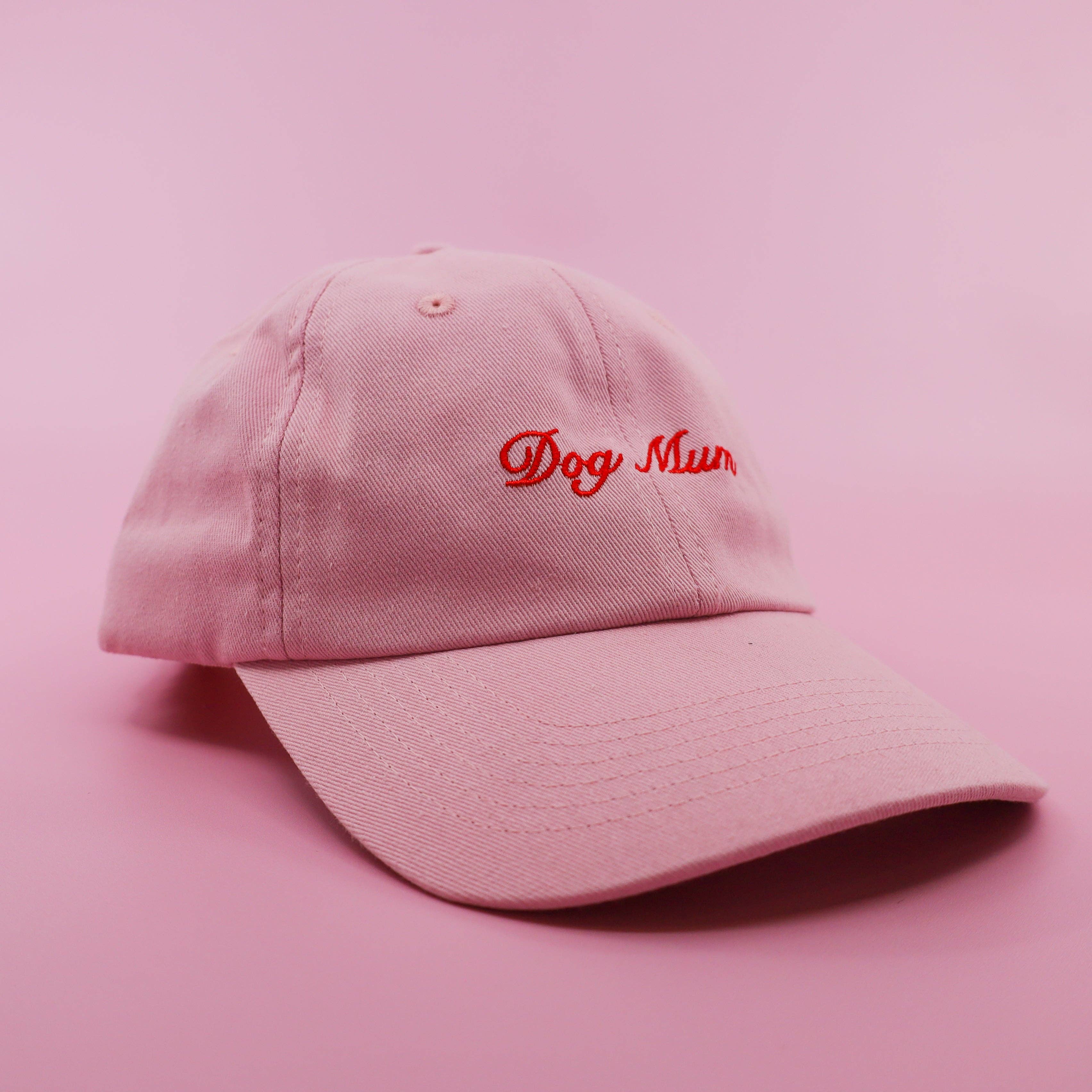Pink Dog Mum Baseball Cap