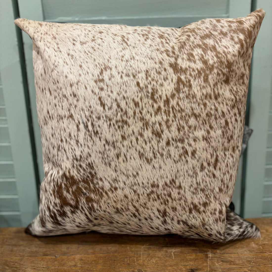 Hide and leather Cushion 