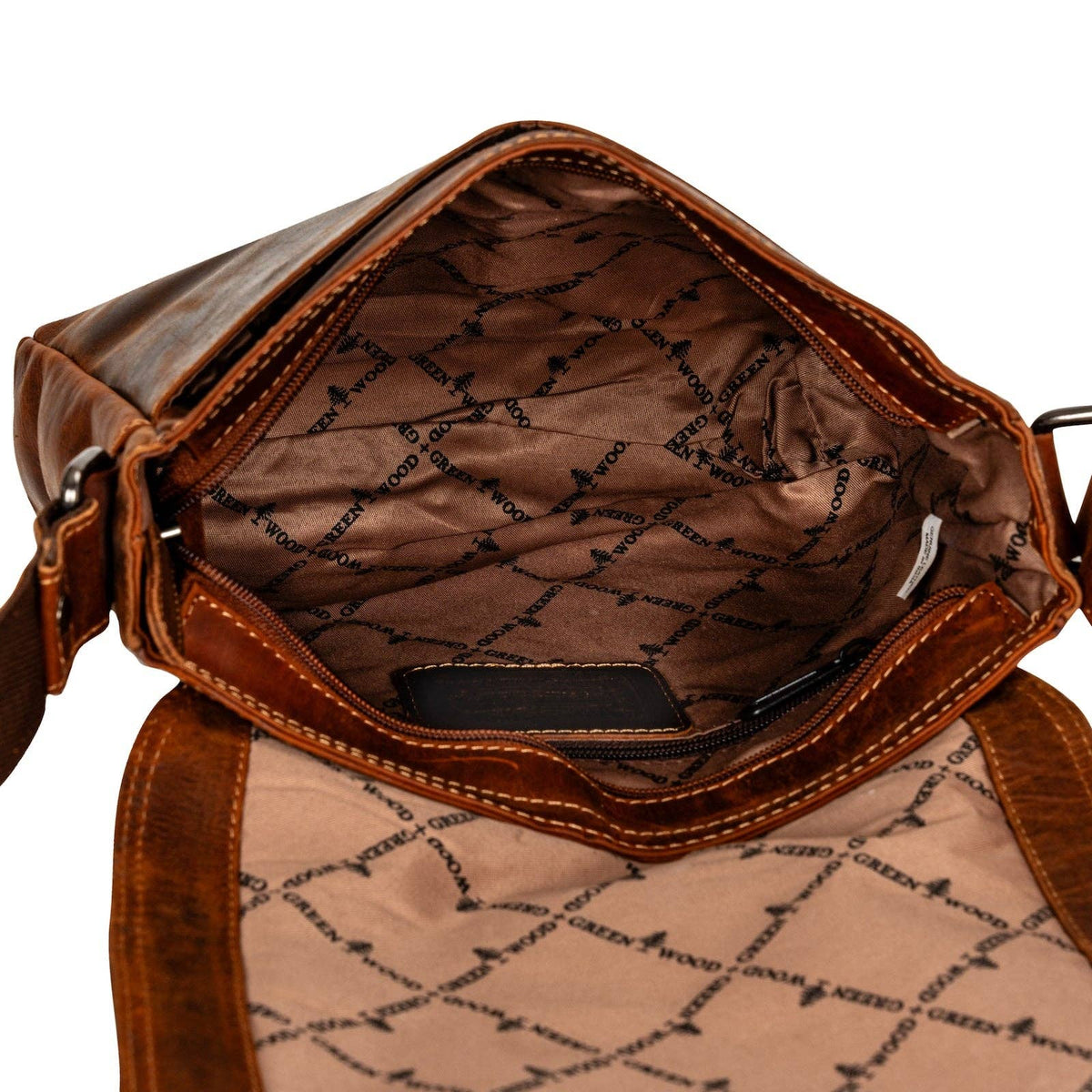 Leather Shoulder Bag Ballarat - Sandel GW112SAN