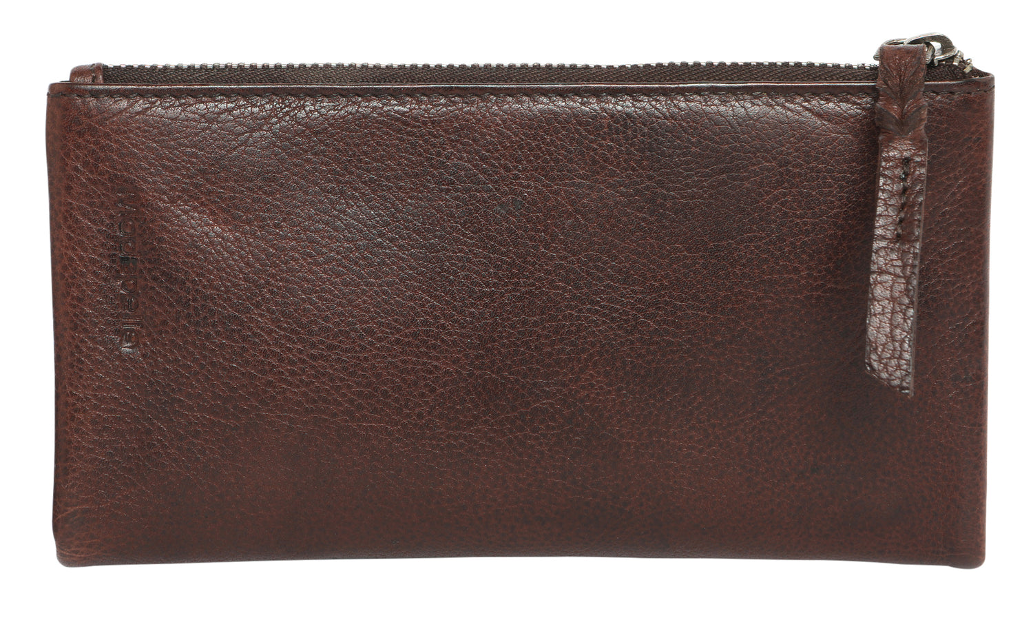 Ladies Leather Wallet 7633 Dark Brown