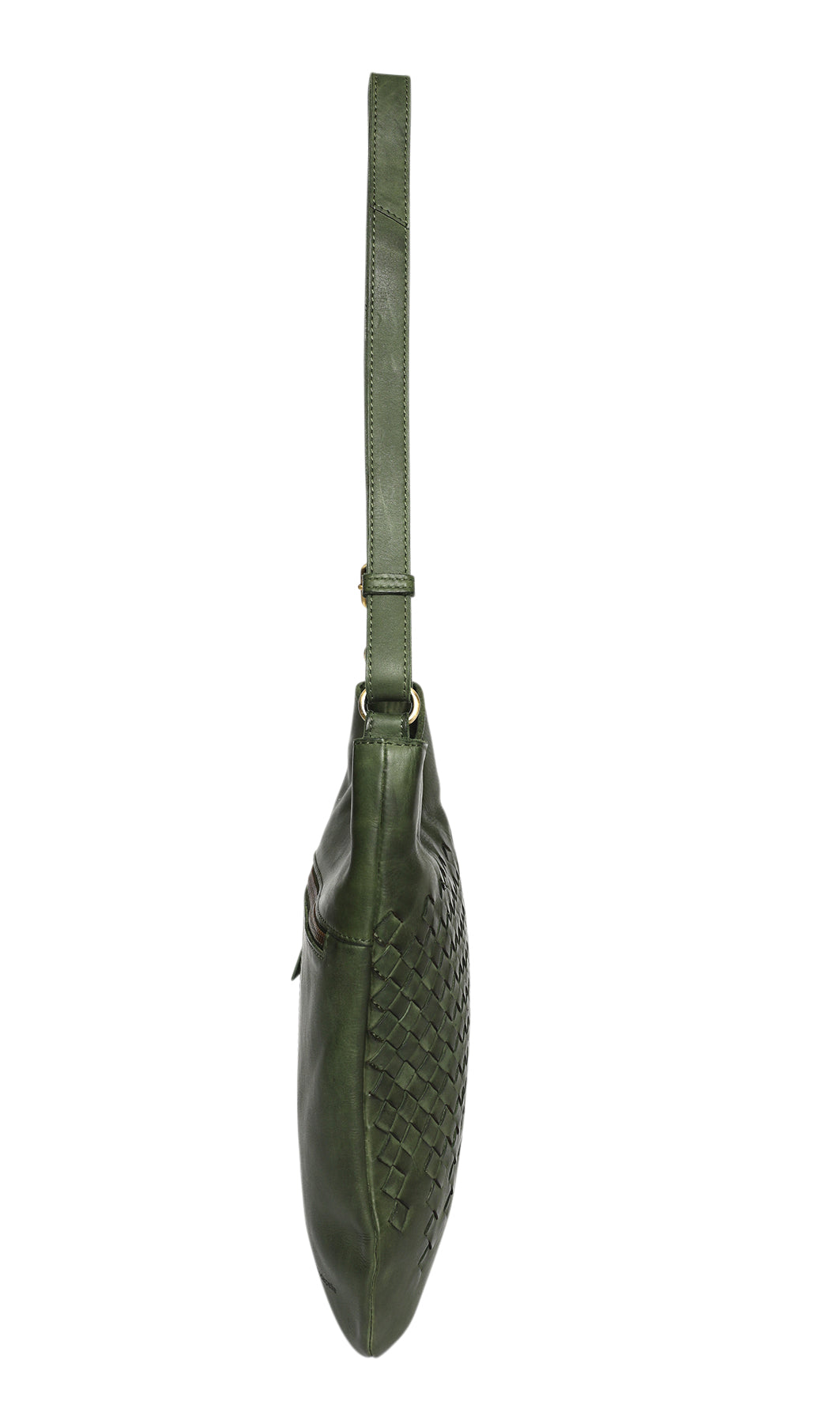 Ladies Leather Cross Body – Style 7896 Olive