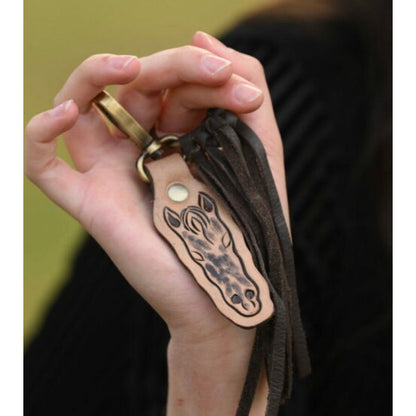 Horse Key Chain leather