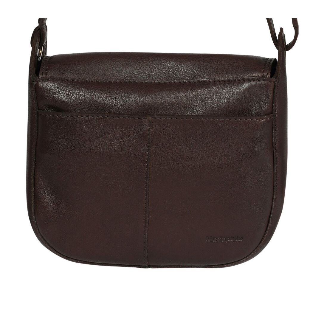 Dark Brown Leather Cross Body