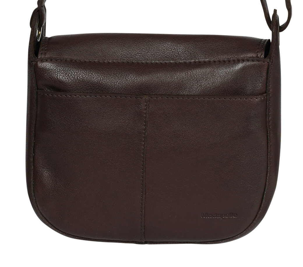Dark Brown Leather Cross Body