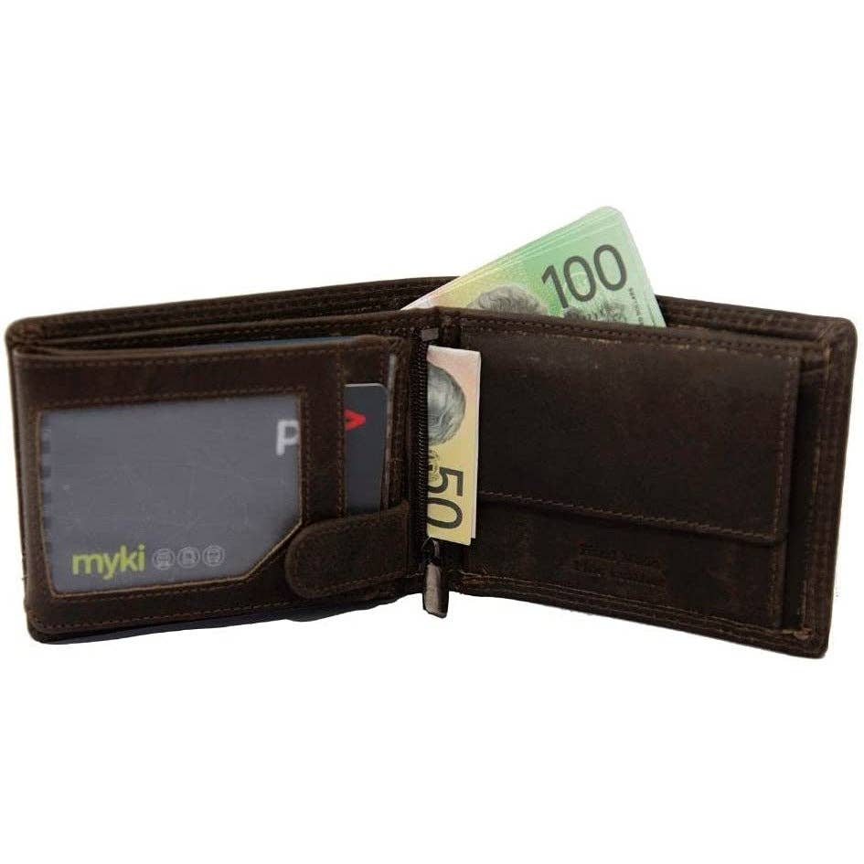 Leather Wallet Judd - Brown GW8116BRN
