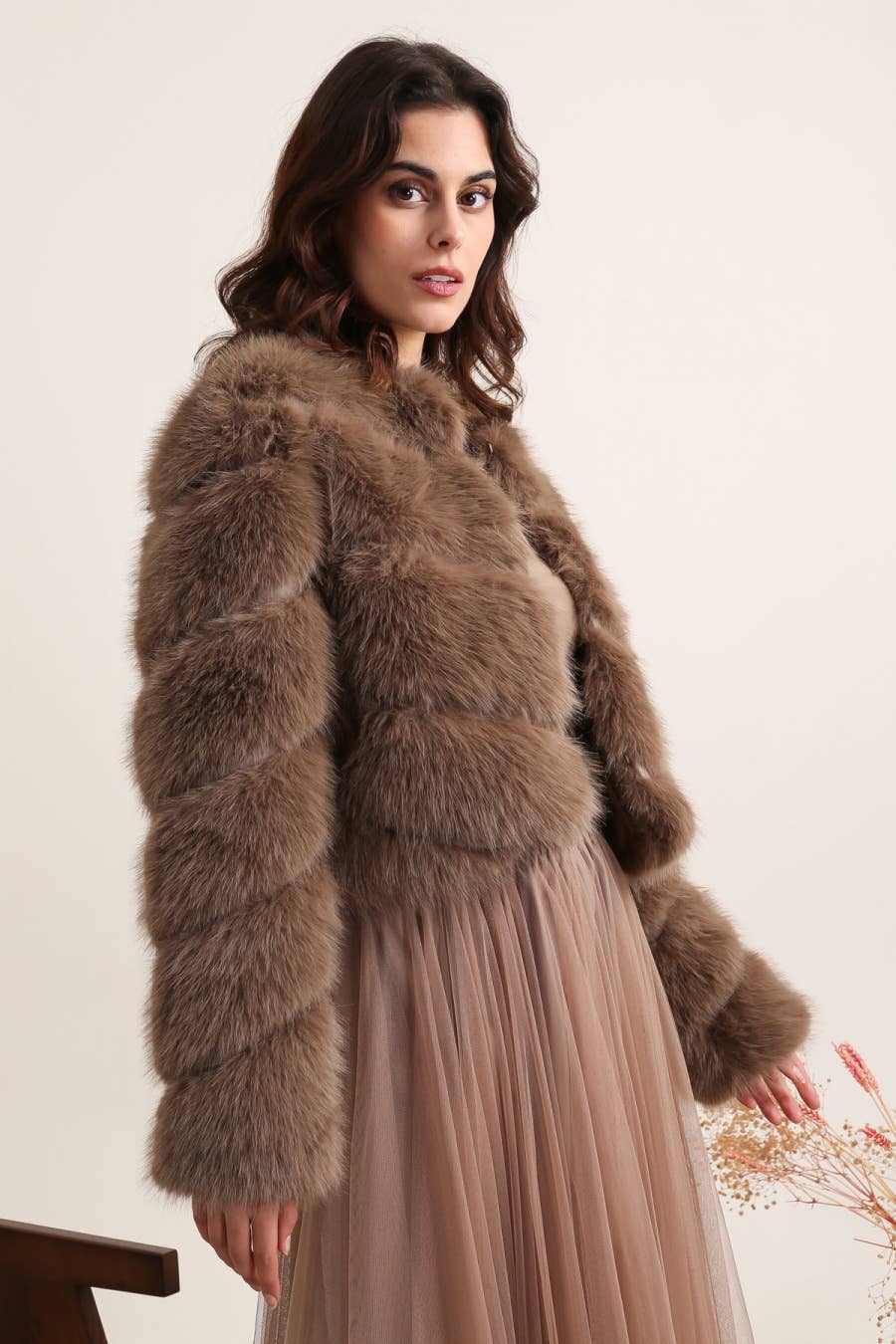 Choklate Paris Faux Fur Jacket