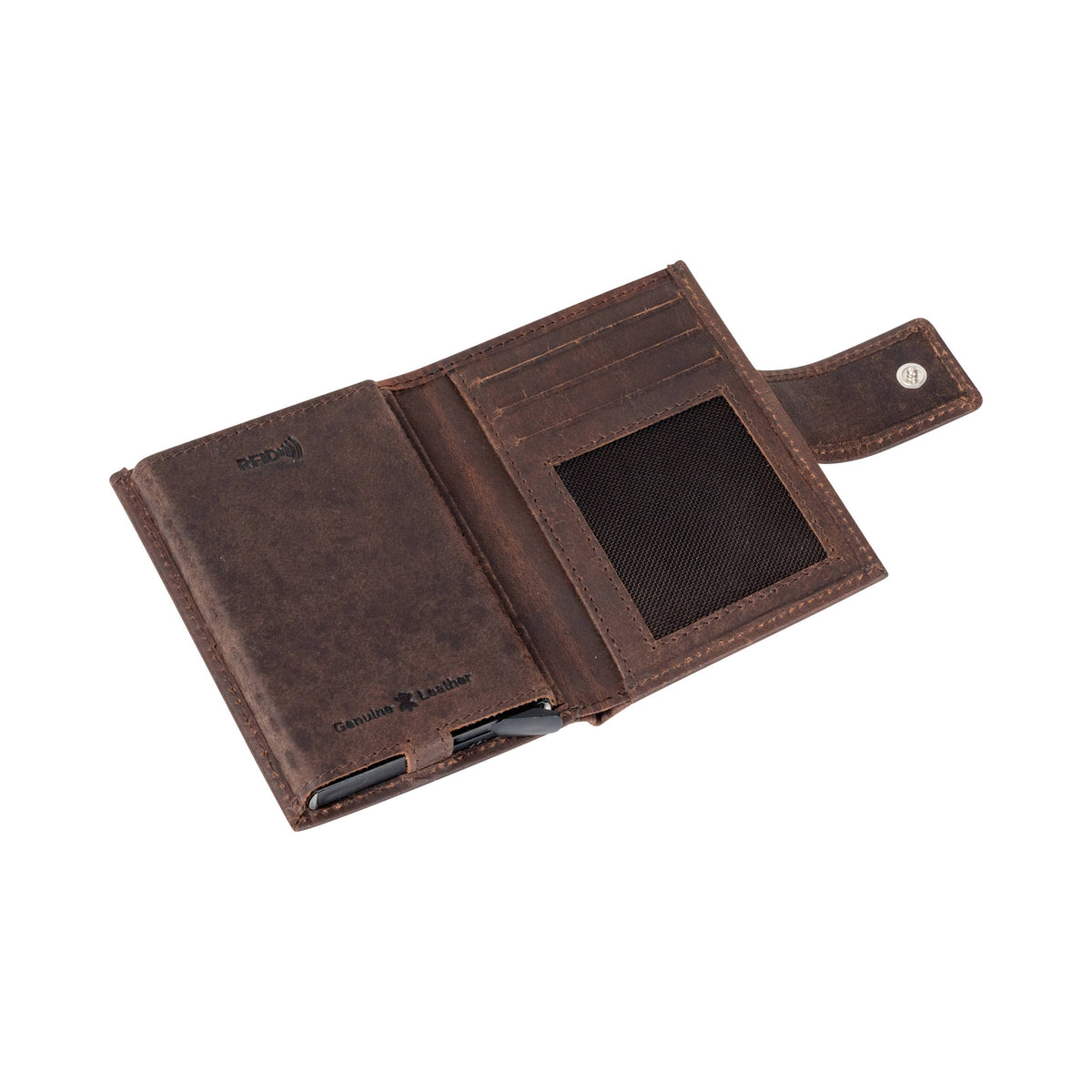 Greenwood Leather Mercer Pop Up Wallet