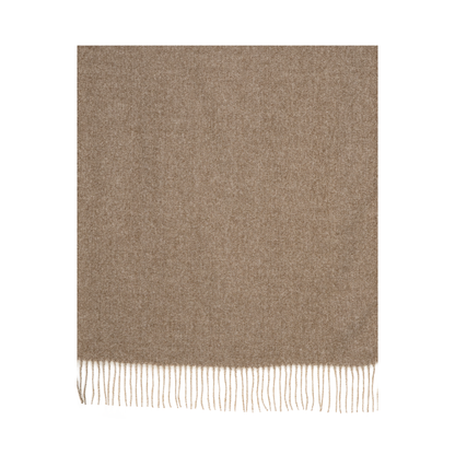 THSS2784: Brown: Luxe Plain Scarf