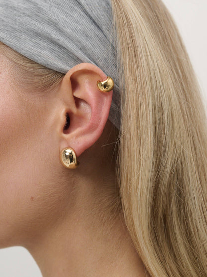 Mini Droplet 18K Gold Plated Earrings